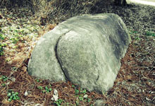 壬生　おしり岩